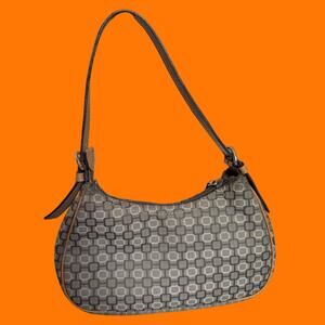 90's 00's vintage groovy monogram preppy y2k baguette handbag purse Nine West